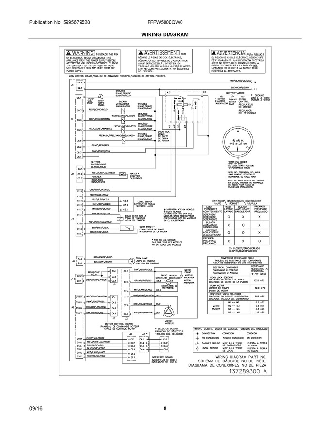 Diagram for FFFW5000QW0