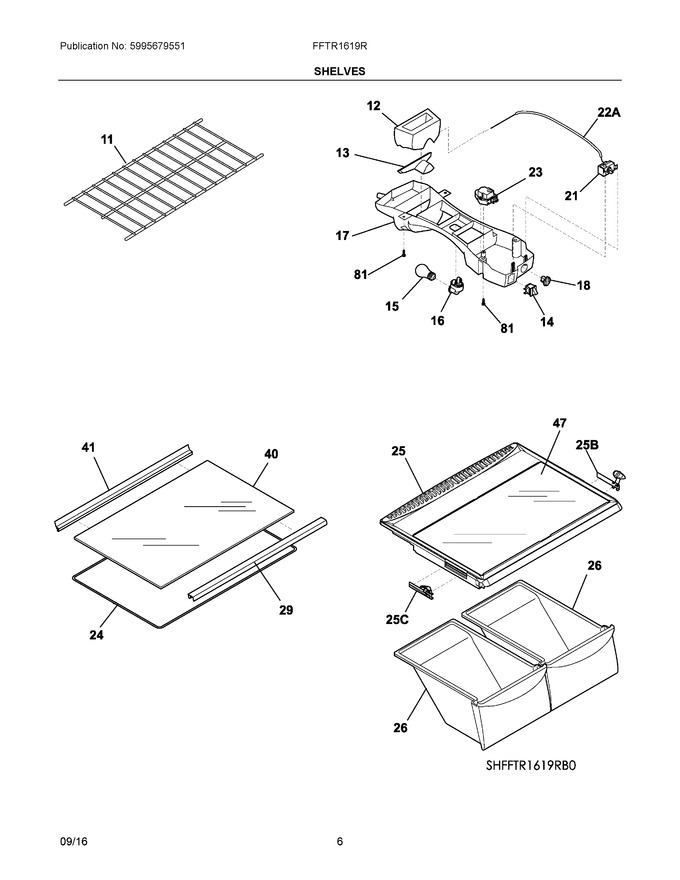 Diagram for FFTR1619RB1
