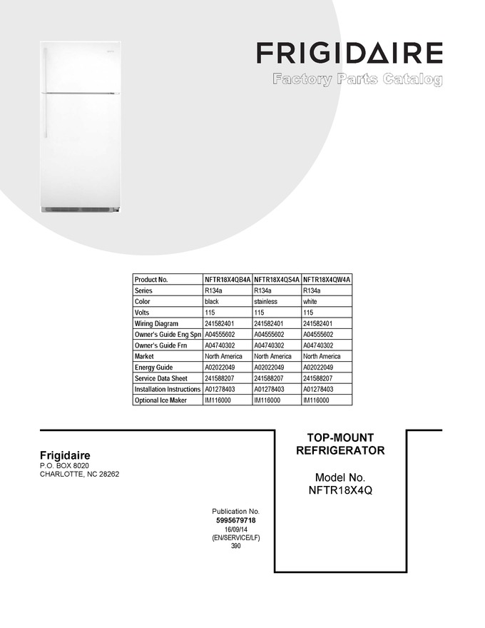 Diagram for NFTR18X4QS4A