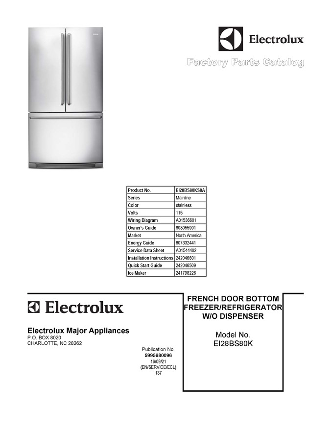Diagram for EI28BS80KS8A