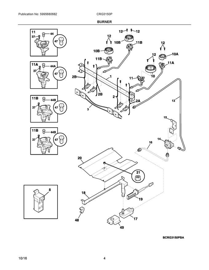 Diagram for CRG3150PWD