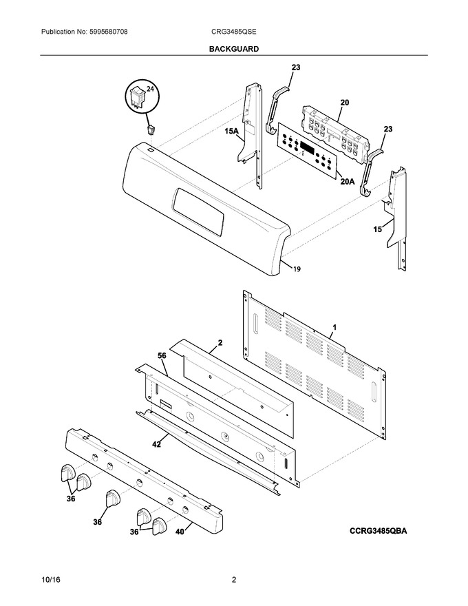 Diagram for CRG3485QSE
