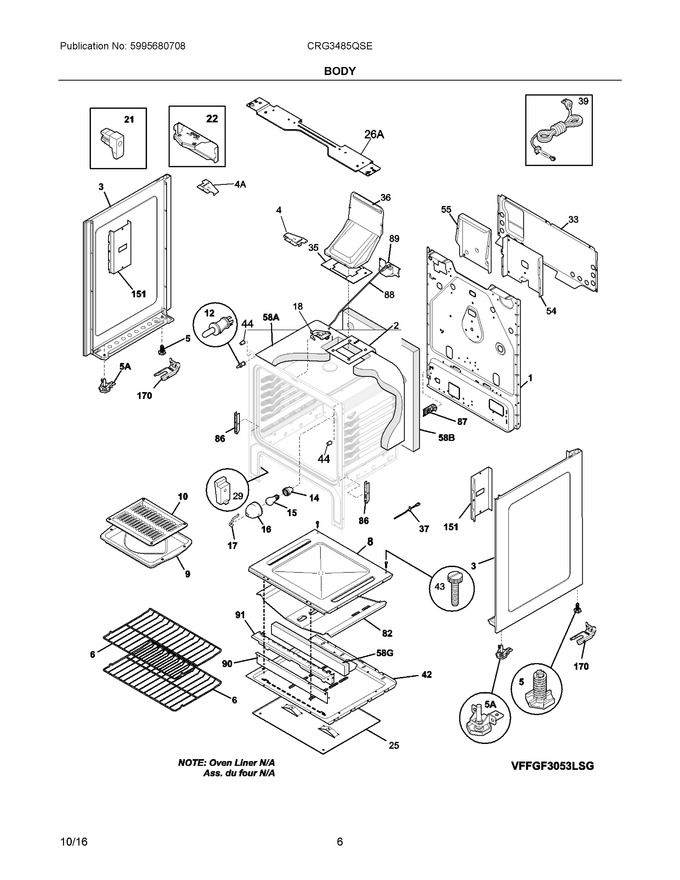 Diagram for CRG3485QSE