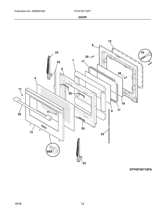 Diagram for FPGF3077QFF
