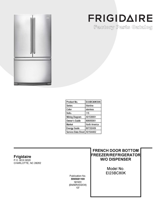 Diagram for EI23BC80KS9A