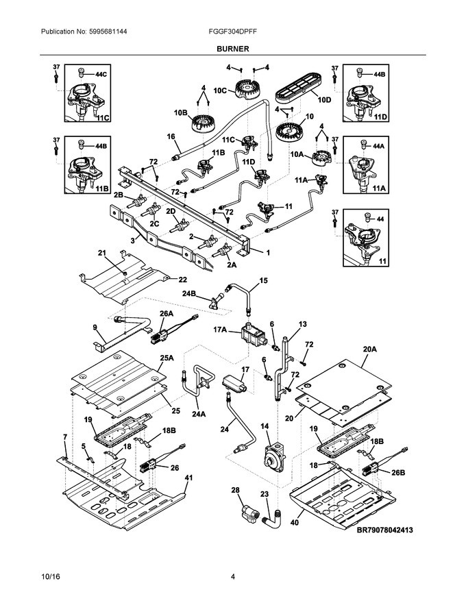 Diagram for FGGF304DPFF
