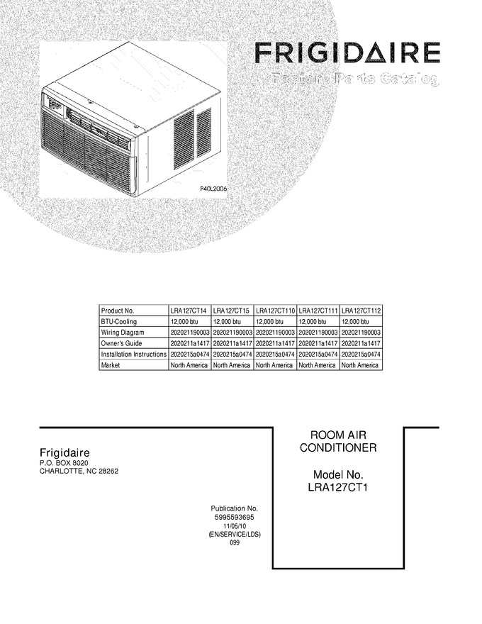 Diagram for LRA127CT110