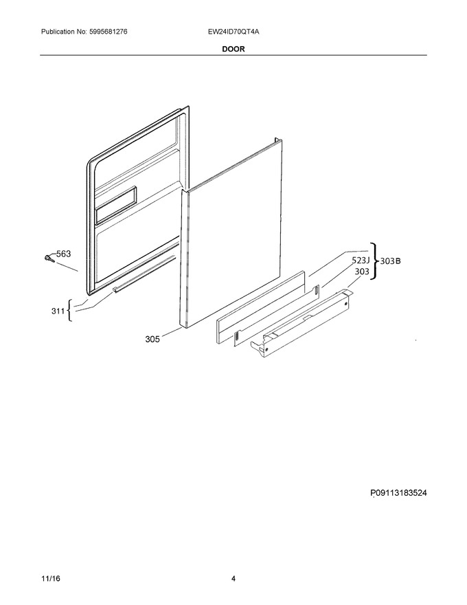 Diagram for EW24ID70QT4A