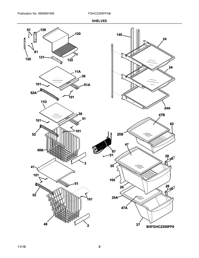 Diagram for FGHC2355PFAB