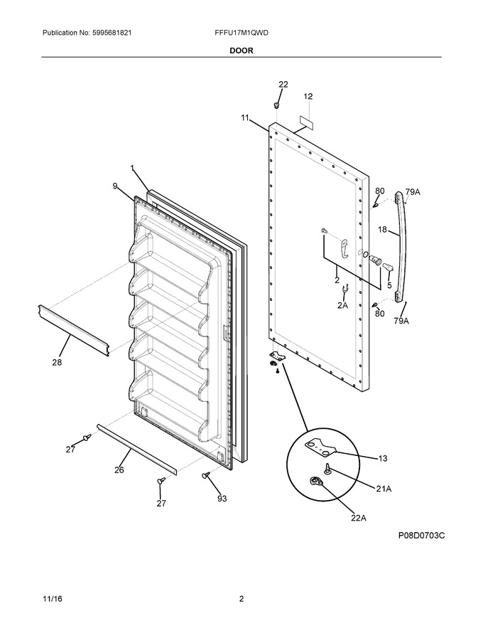 Diagram for FFFU17M1QWD