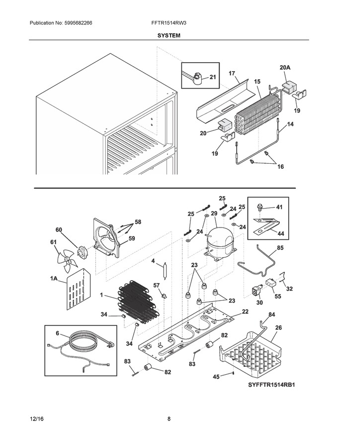 Diagram for FFTR1514RW3