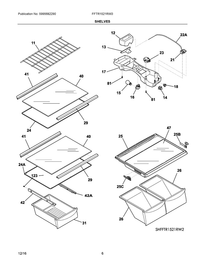 Diagram for FFTR1521RW3