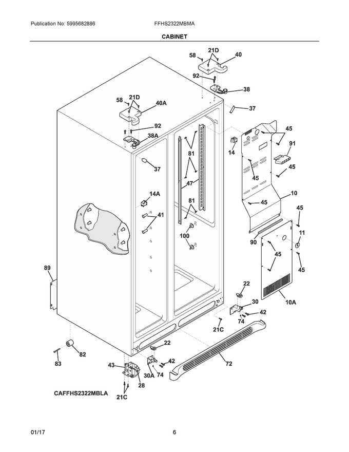 Diagram for FFHS2322MBMA