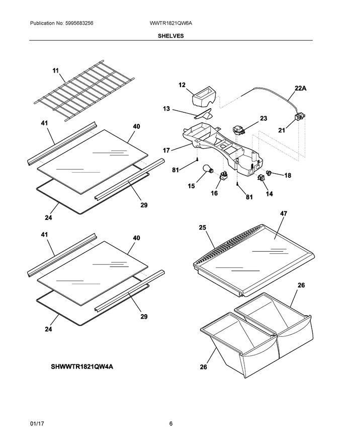 Diagram for WWTR1821QW6A