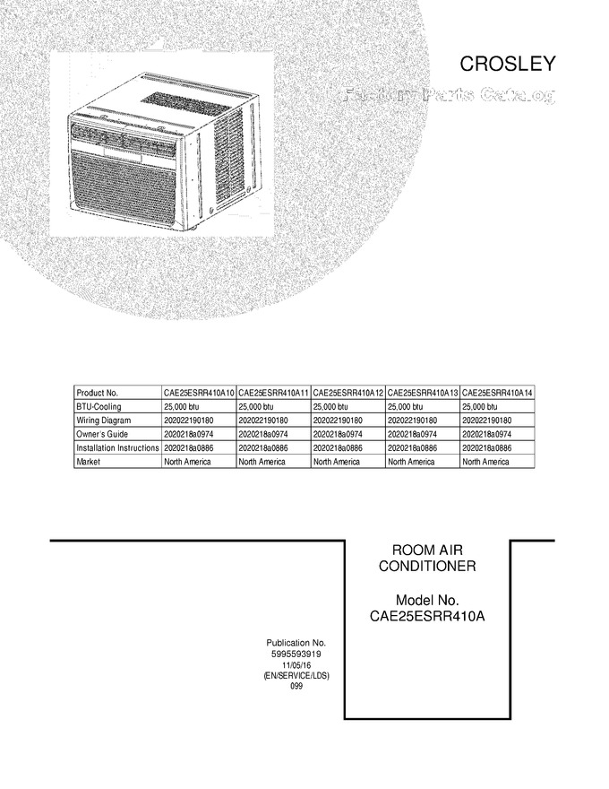 Diagram for CAE25ESRR410A12