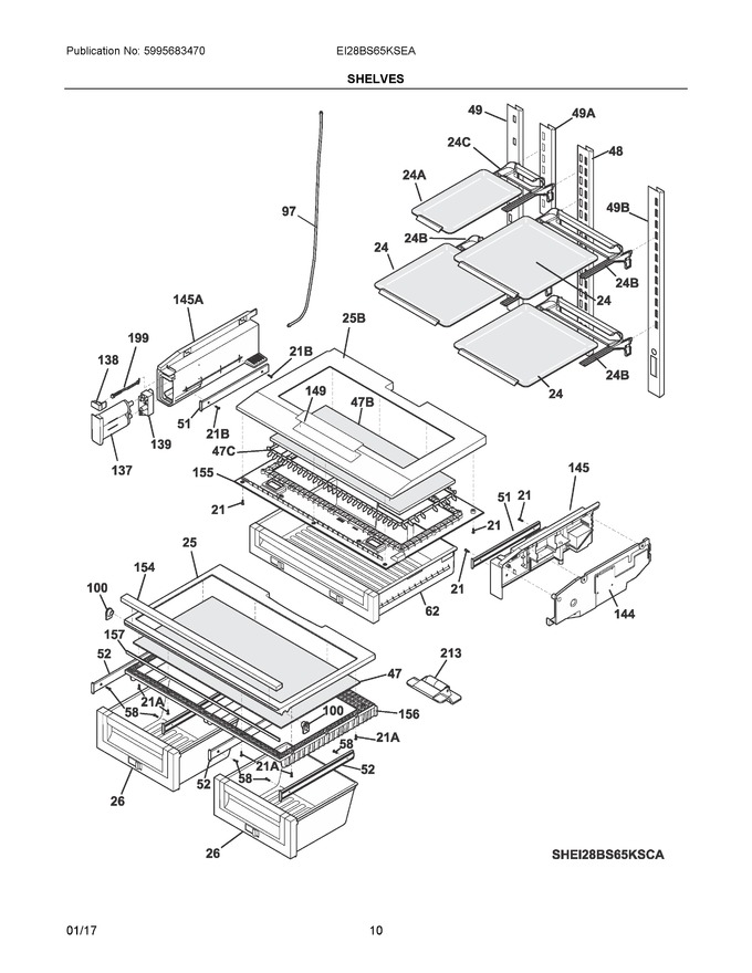 Diagram for EI28BS65KSEA