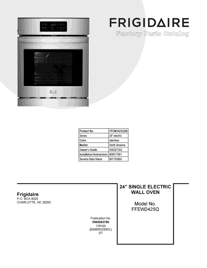 Diagram for FFEW2425QSB