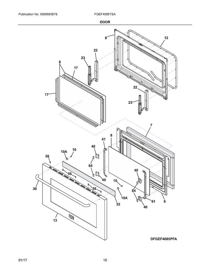 Diagram for FGEF4085TSA