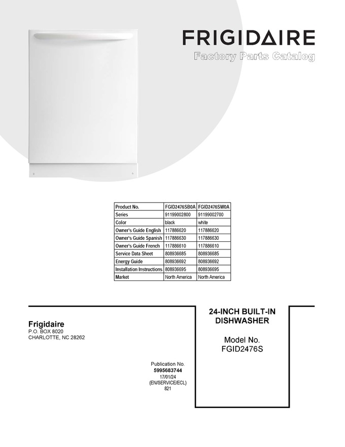 Diagram for FGID2476SW0A