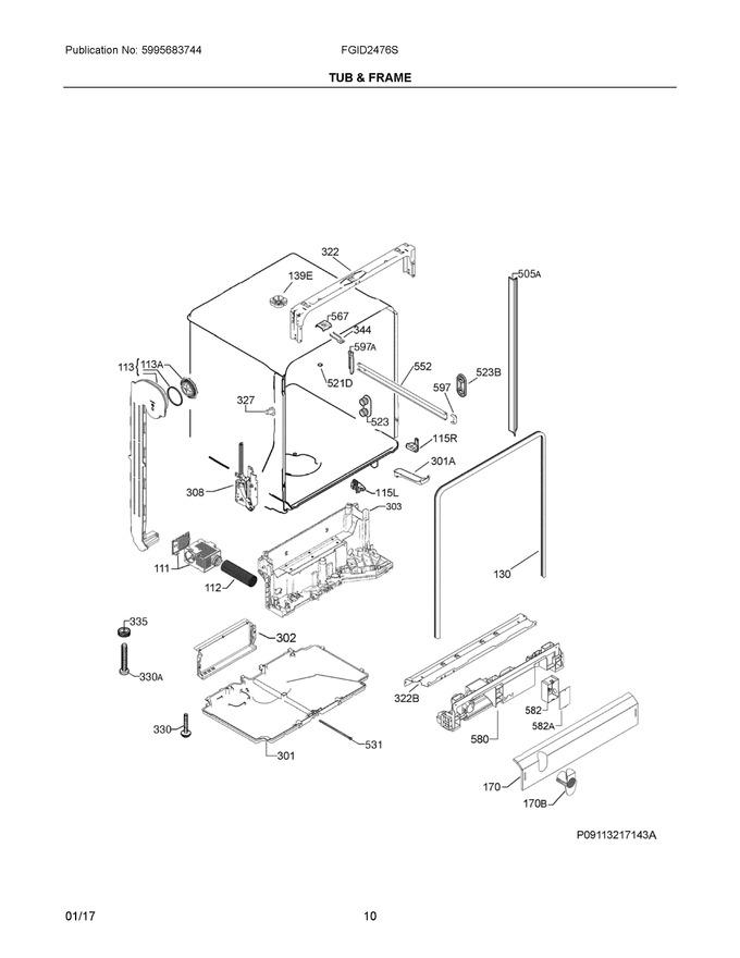 Diagram for FGID2476SW0A