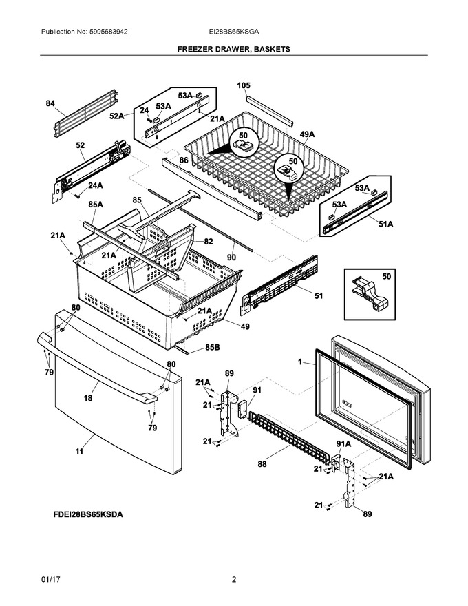 Diagram for EI28BS65KSGA