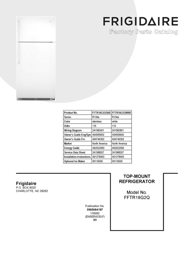 Diagram for FFTR18G2QW8B
