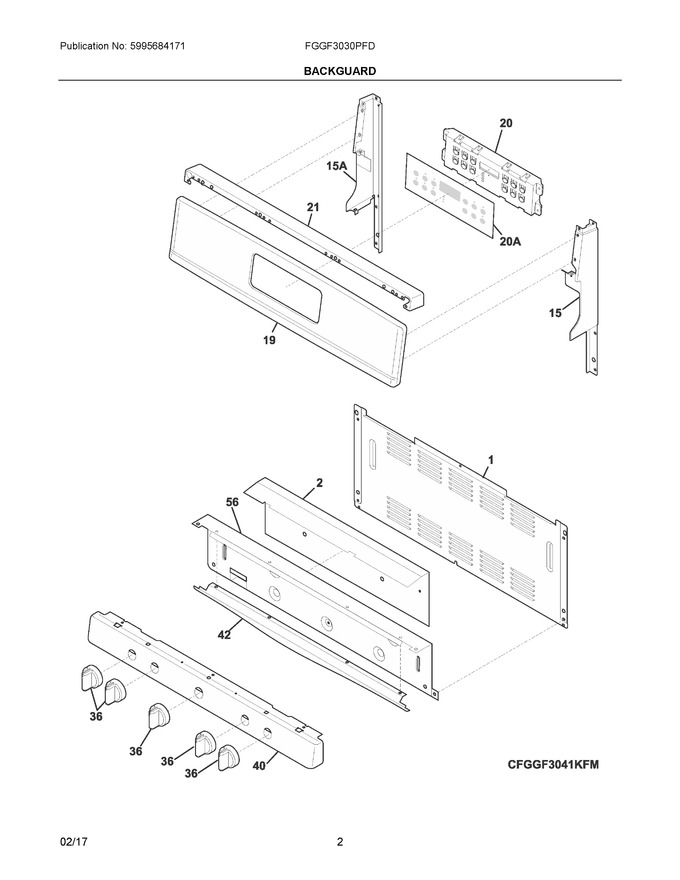Diagram for FGGF3030PFD