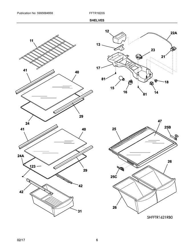 Diagram for FFTR1820SB4A