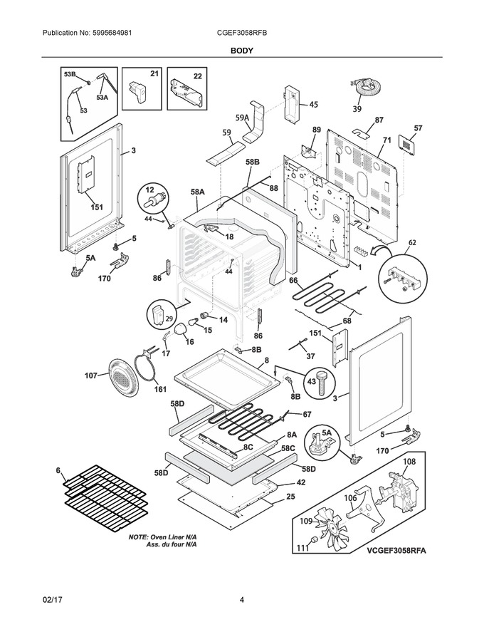 Diagram for CGEF3058RFB