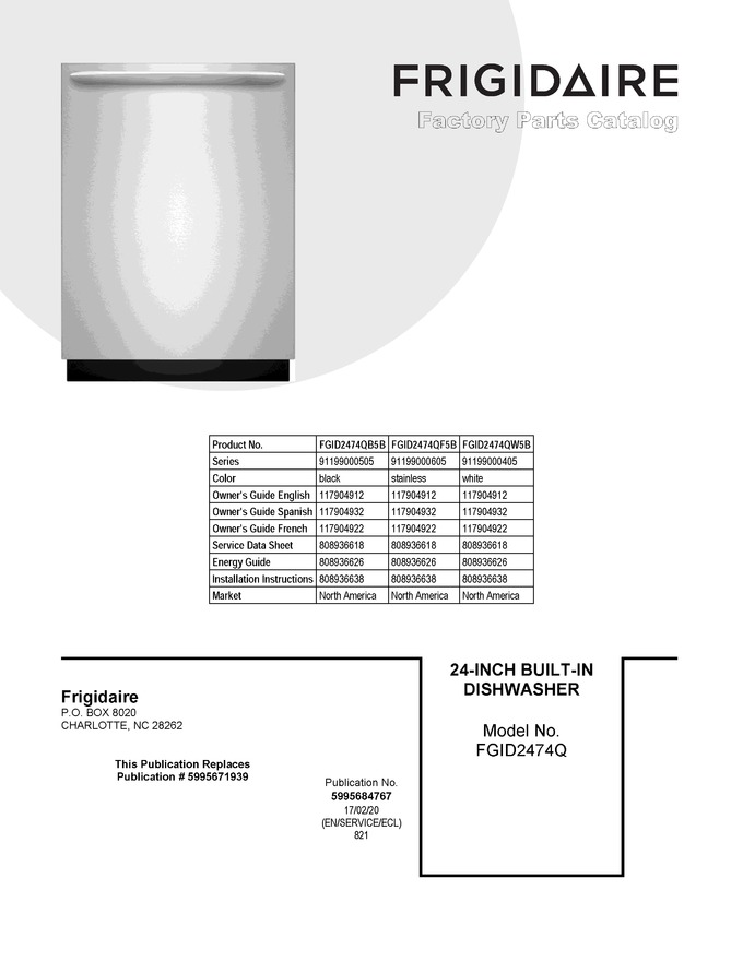 Diagram for FGID2474QF5B