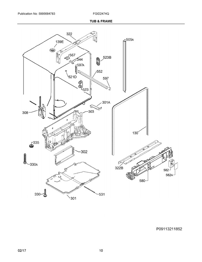 Diagram for FGID2474QB7B