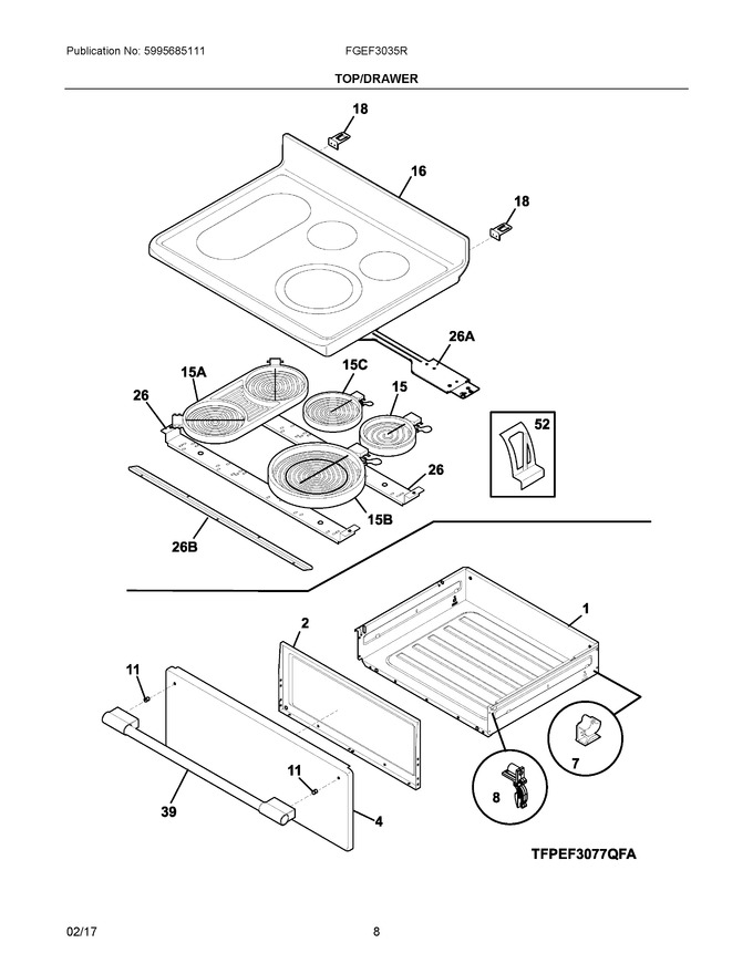 Diagram for FGEF3035RBB
