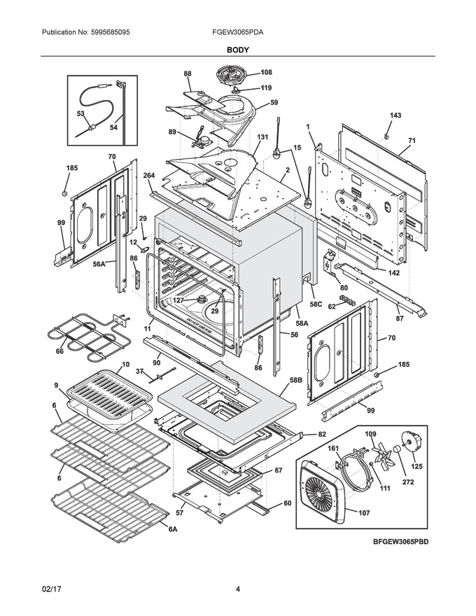 Diagram for FGEW3065PDA