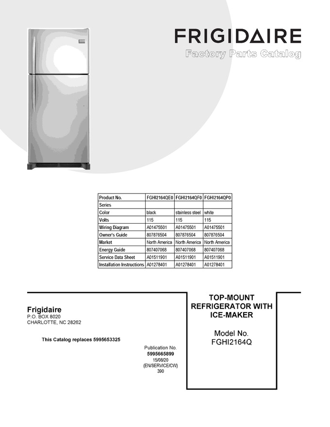 Diagram for FGHI2164QE0