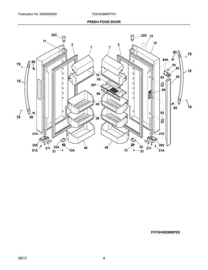 Diagram for FGHN2866PFFA