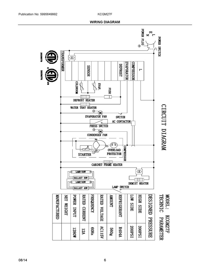 Diagram for KCGM27FW