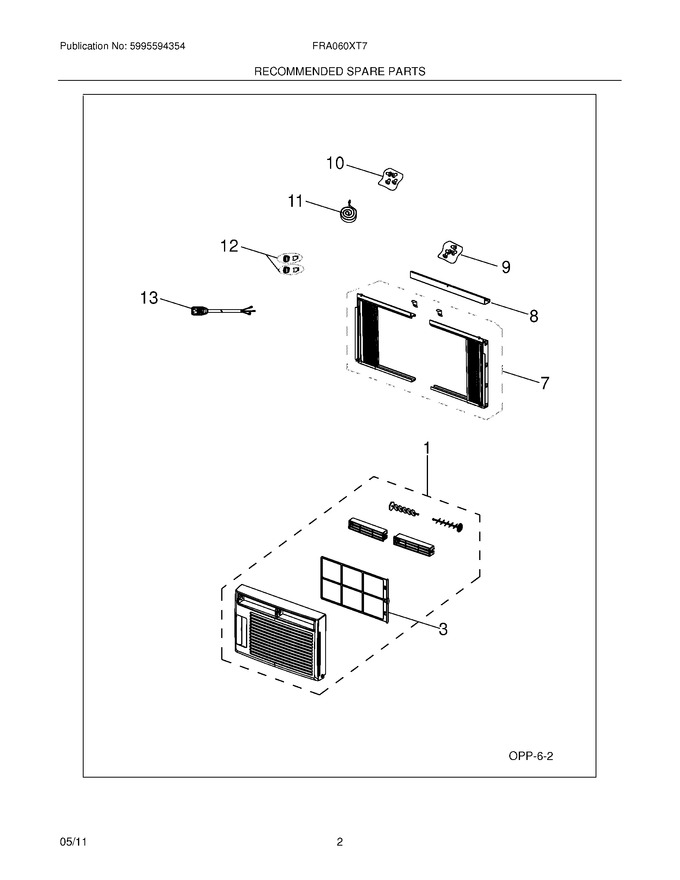 Diagram for FRA060XT711