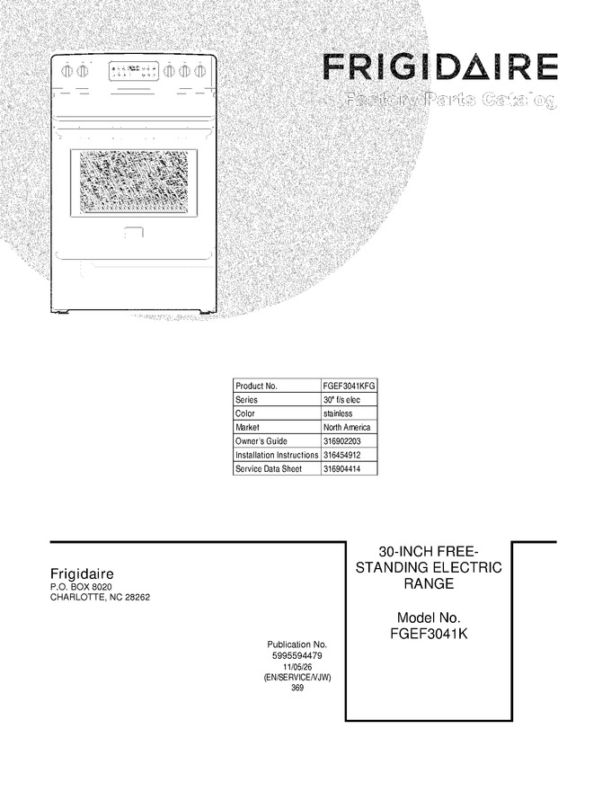 Diagram for FGEF3041KFG