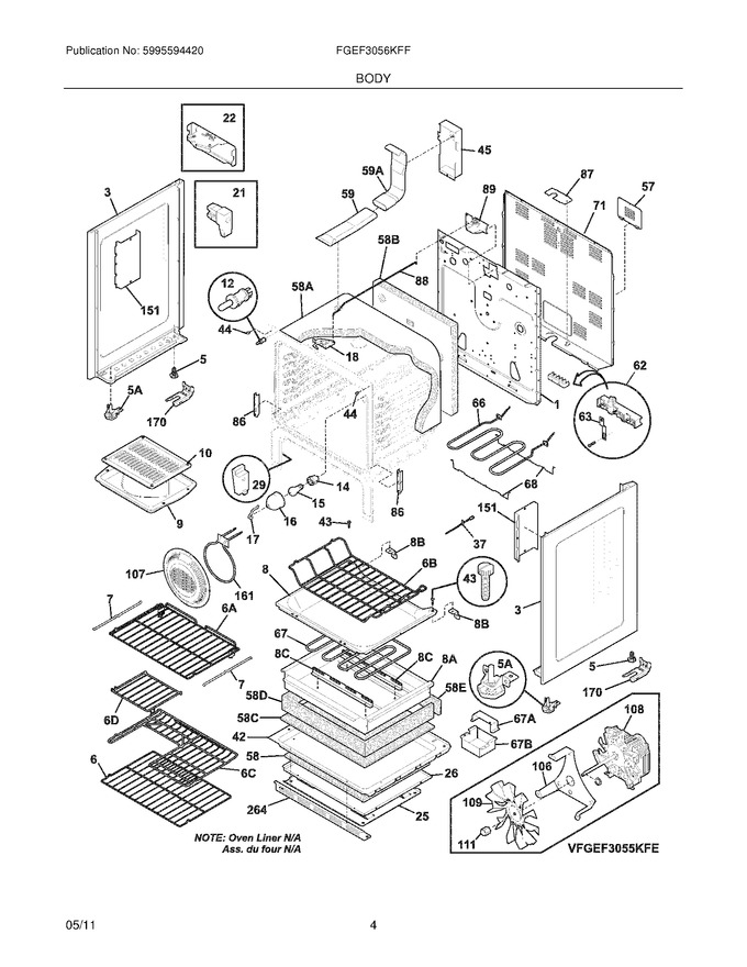 Diagram for FGEF3056KFF