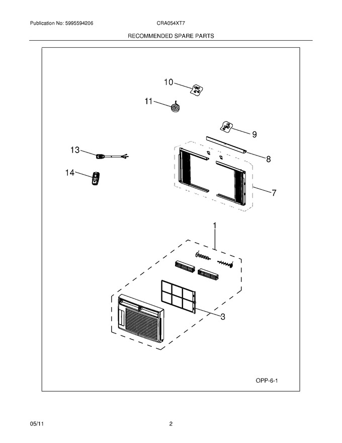 Diagram for CRA054XT713