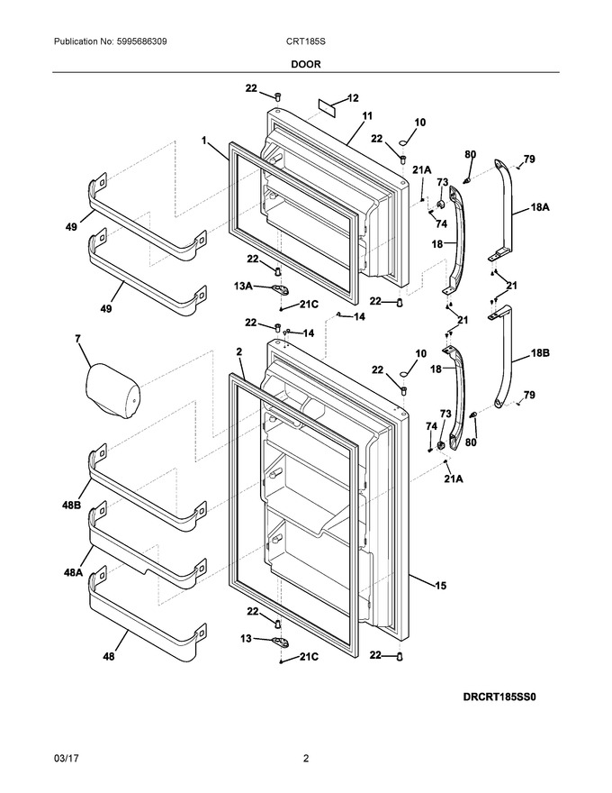 Diagram for CRT185SW4A