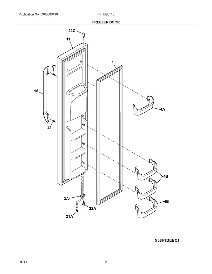 Diagram for FFHS2611LWKA
