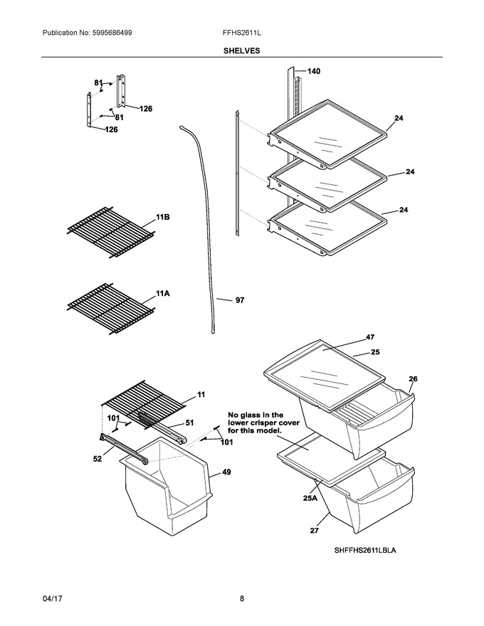 Diagram for FFHS2611LWKA