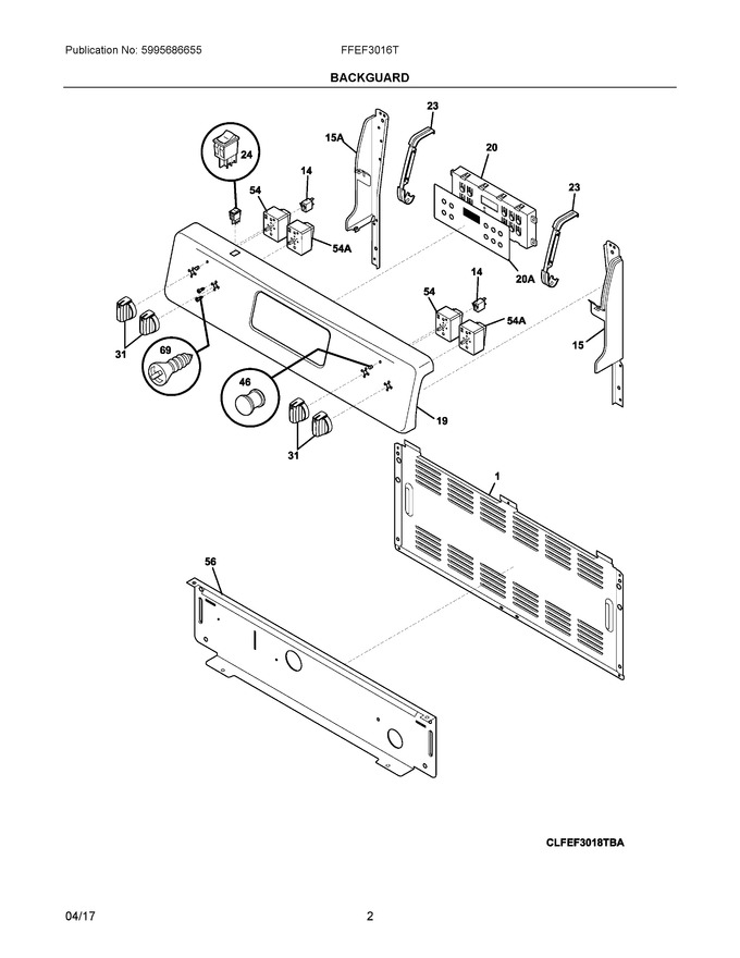Diagram for FFEF3016TBA
