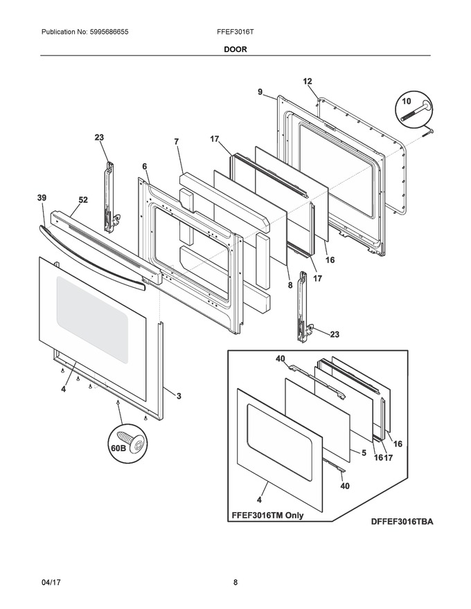Diagram for FFEF3016TBA