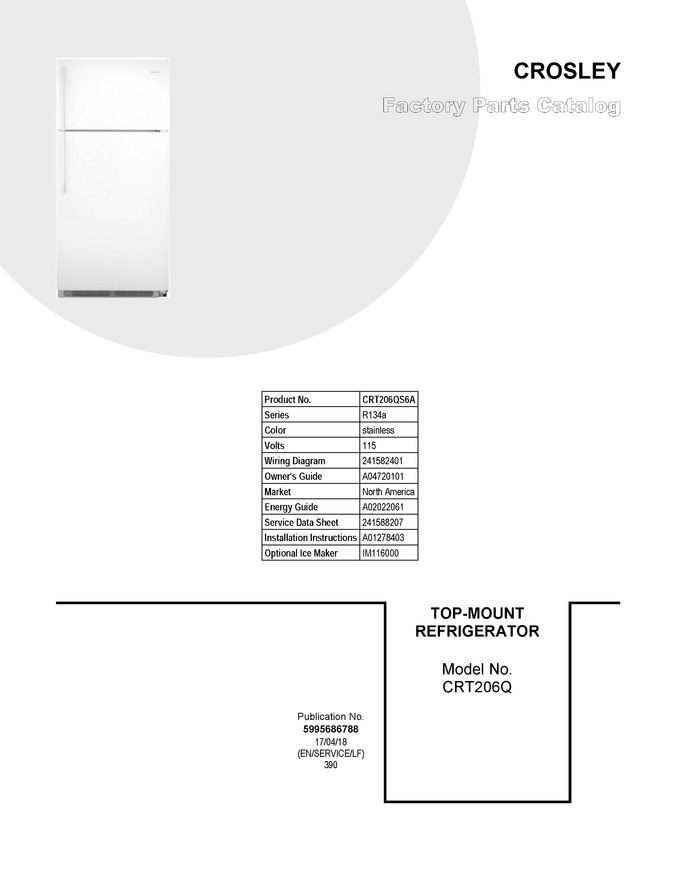 Diagram for CRT206QS6A