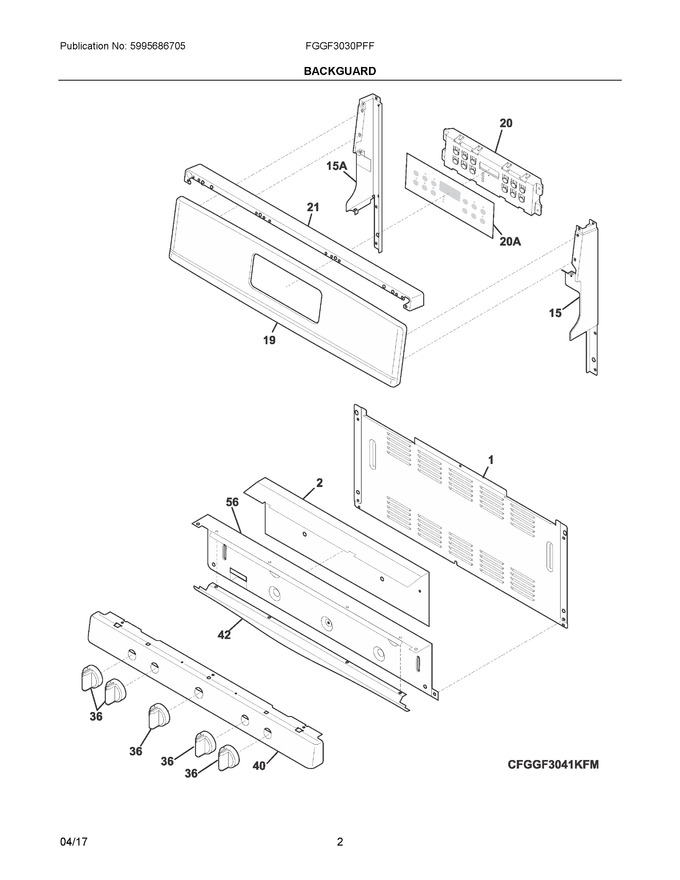 Diagram for FGGF3030PFF