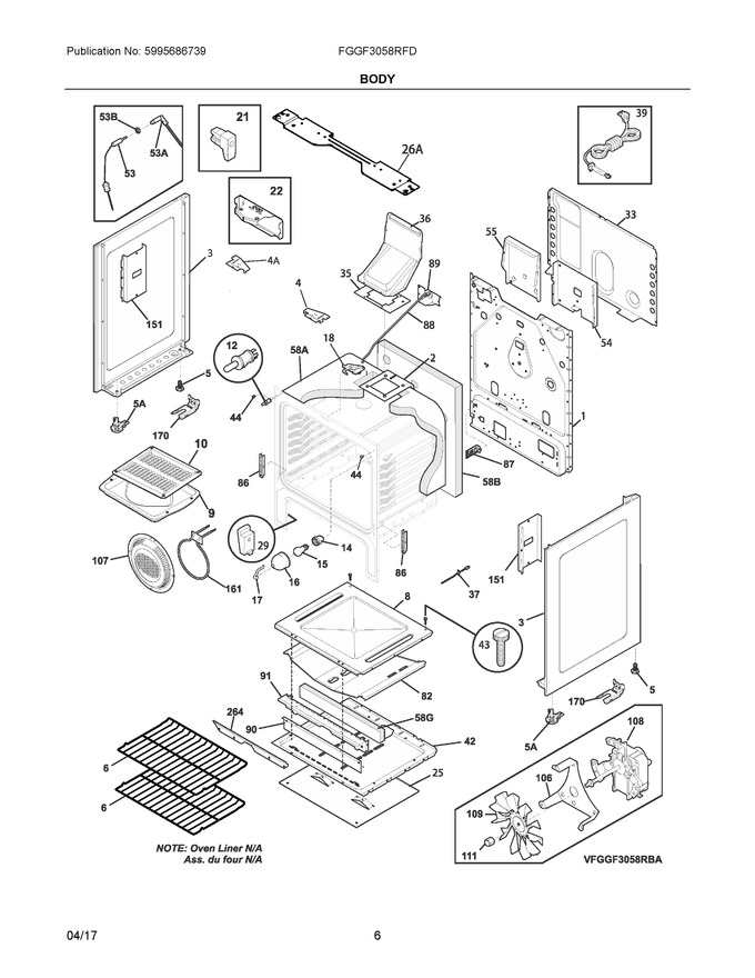Diagram for FGGF3058RFD