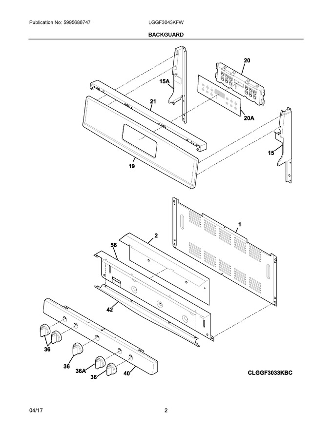 Diagram for LGGF3043KFW