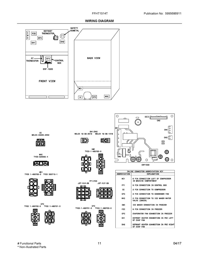 Diagram for FFHT1514TB0
